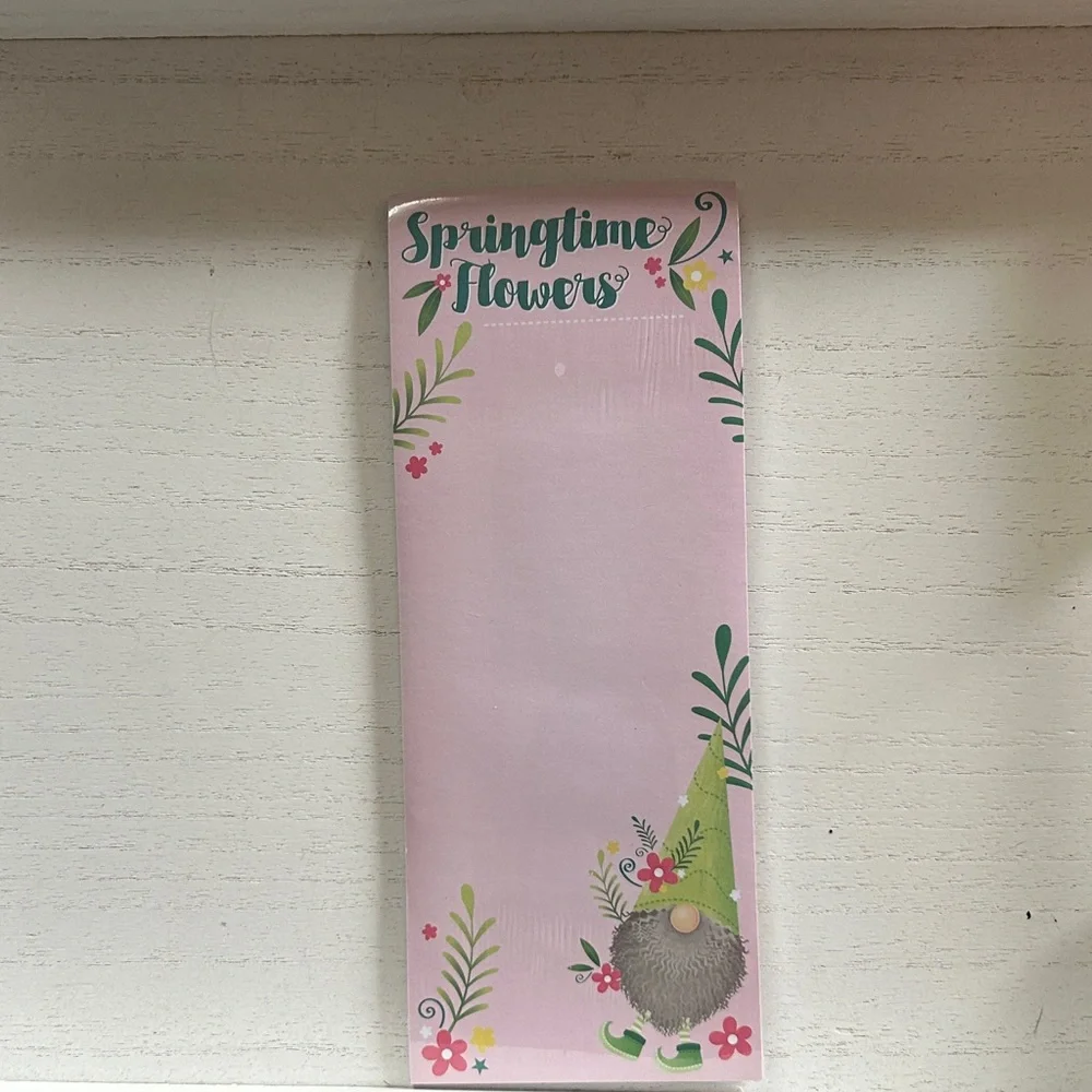 Colorful Themed Gnome Note Pads